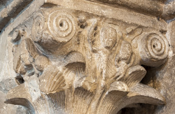 Capital, St Woolos Cathedral, Newport.