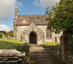 Exterior of Cellan church.