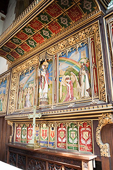 Reredos by John Coates Carter, Cardiff.